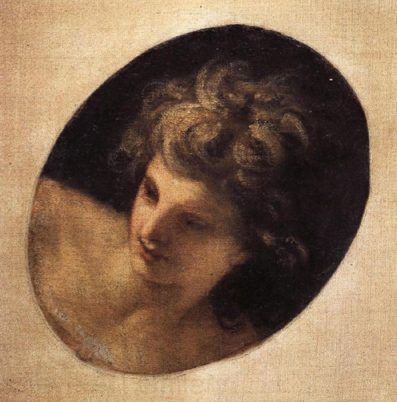 Gian Lorenzo Bernini Head of a Young Man Spain oil painting art